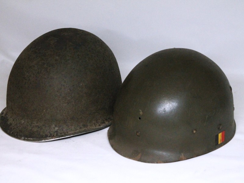 Vintage Legerhelm Belgische Leger (Art. 4435)
